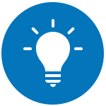 innovation light bulb icon